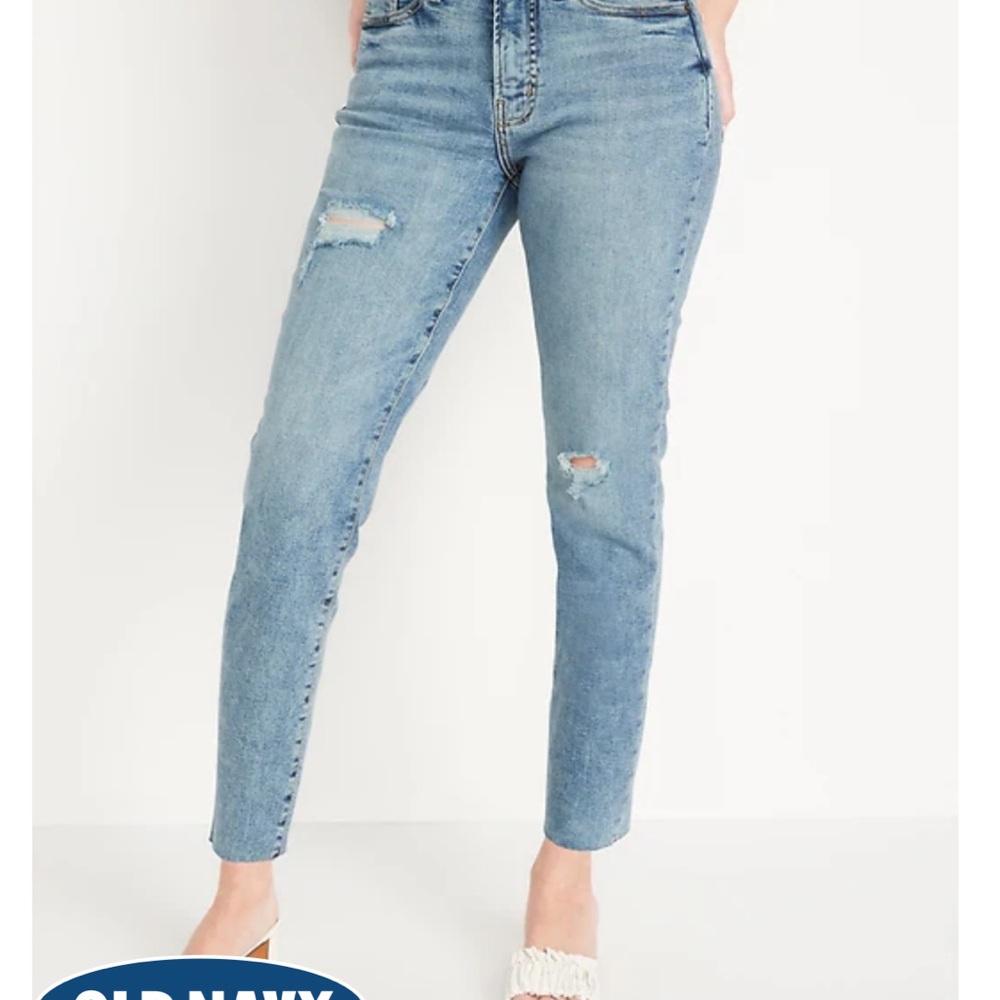 Old Navy Women's OG Straight 8 long
